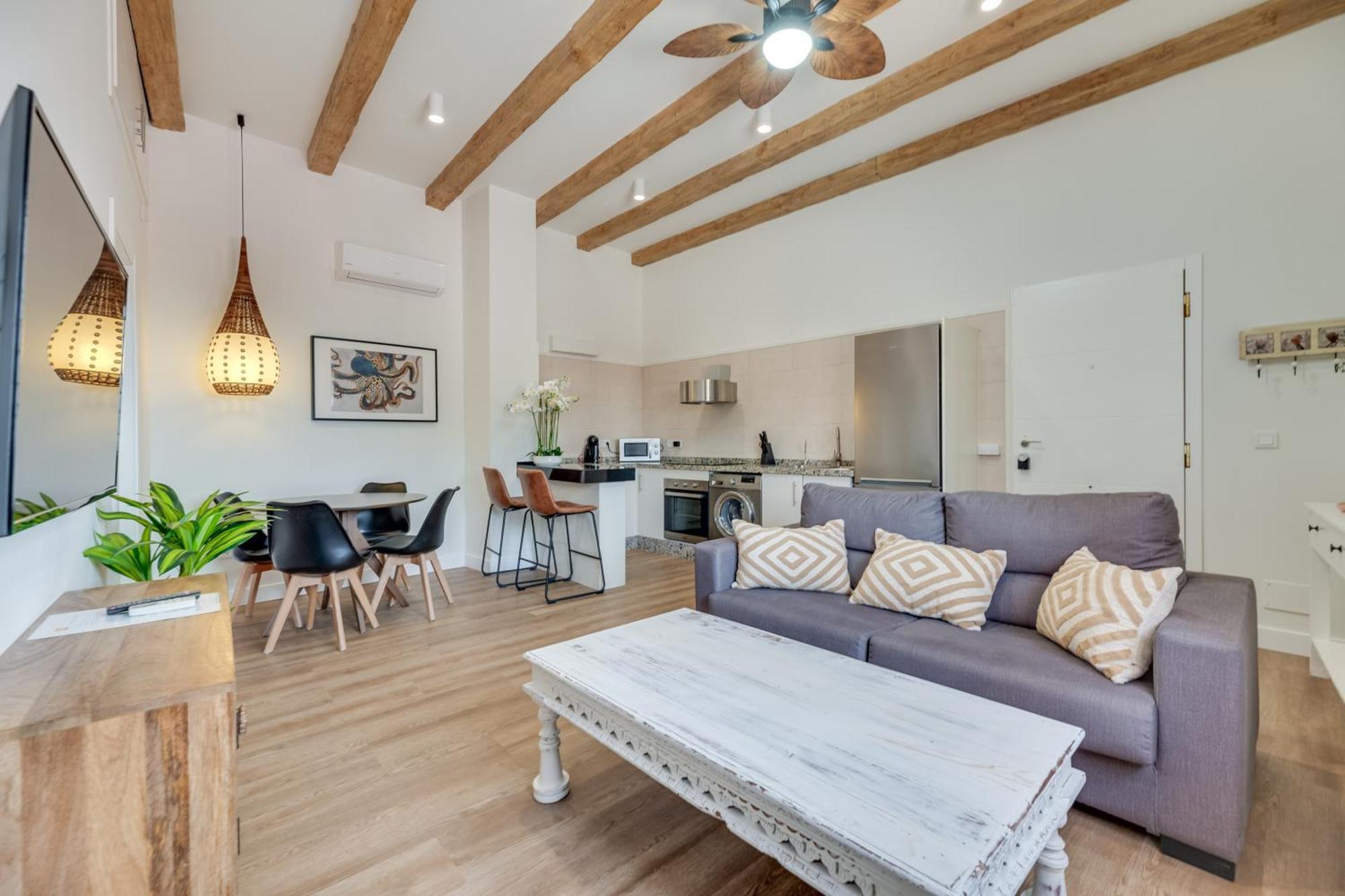 Sea View With Shared Terrace Apartment Malaga Luaran gambar