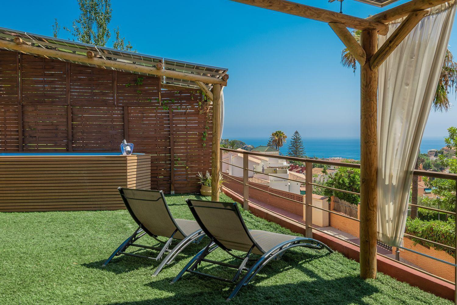 Sea View With Shared Terrace Apartment Malaga Luaran gambar