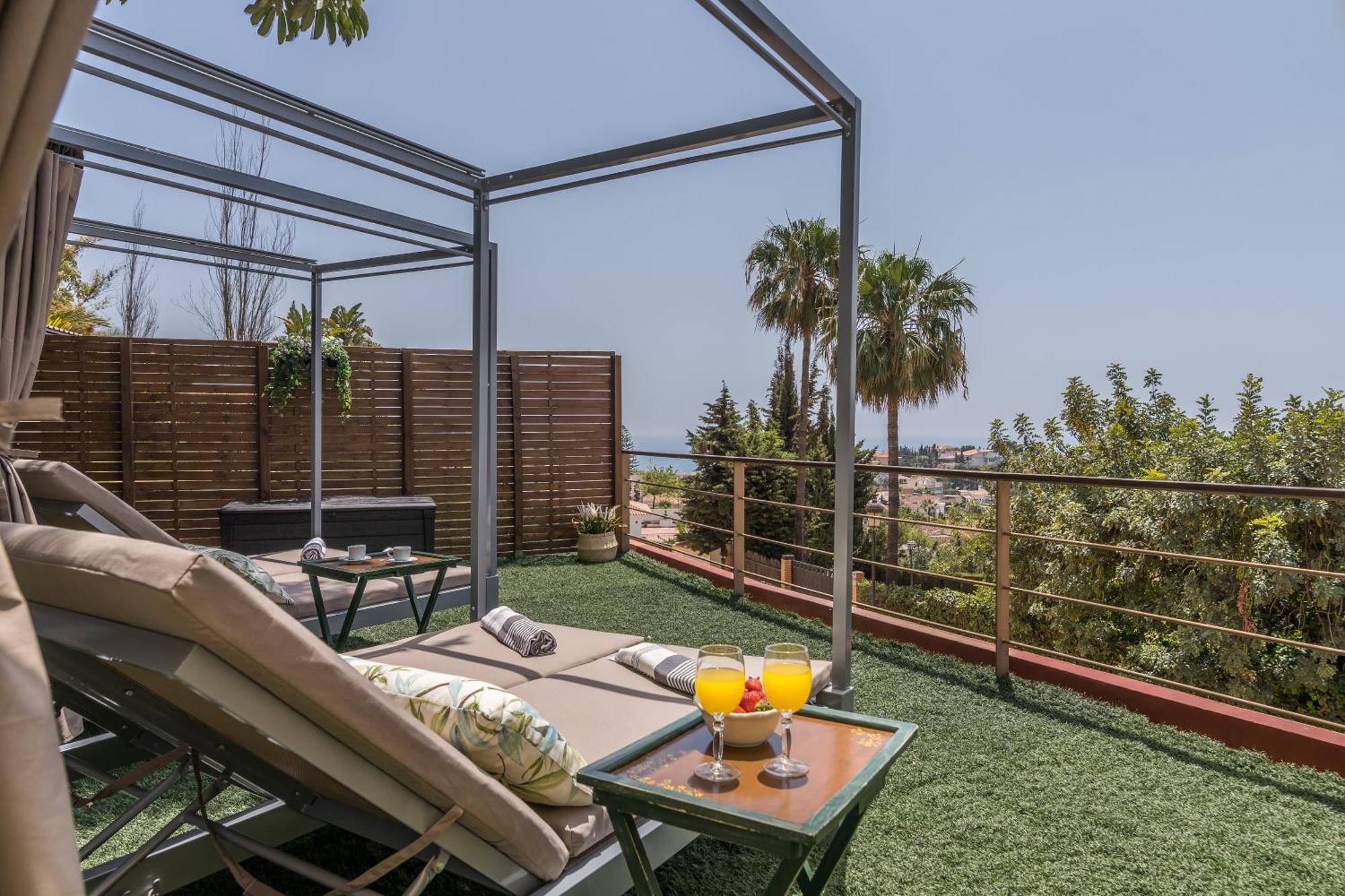 Sea View With Shared Terrace Apartment Malaga Luaran gambar